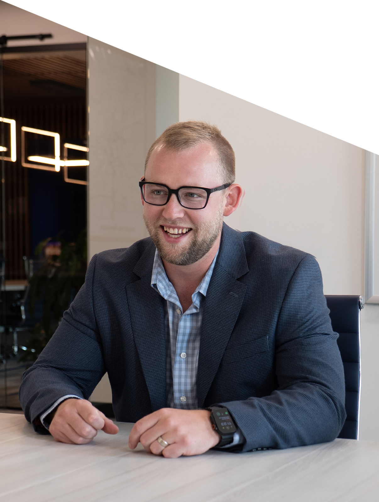 Gunnar, RGI team member, ready to help with your commercial real estate needs